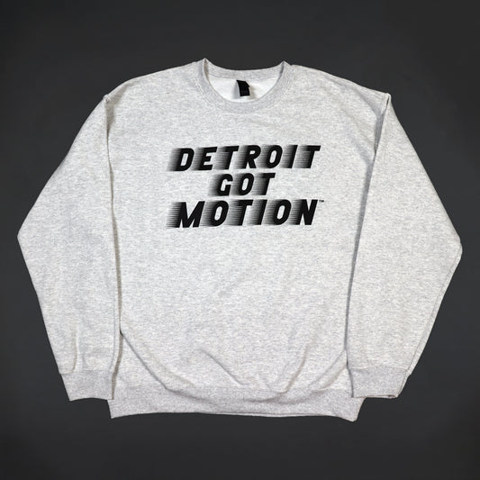 DETROIT GOT MOTION™ – SWEATSHIRT (Black/Ash Grey)