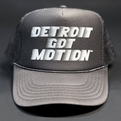 DETROIT GOT MOTION™ – TRUCKER HAT (Gray)