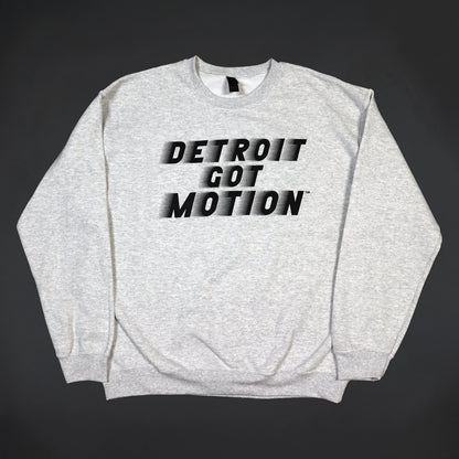 DETROIT GOT MOTION™ – SWEATSHIRT (Black/Ash Grey)