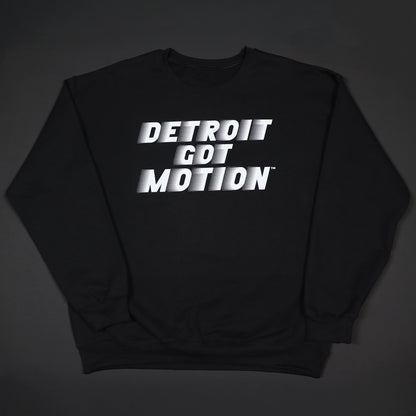 DETROIT GOT MOTION™ – SWEATSHIRT (Black/Ash Grey)